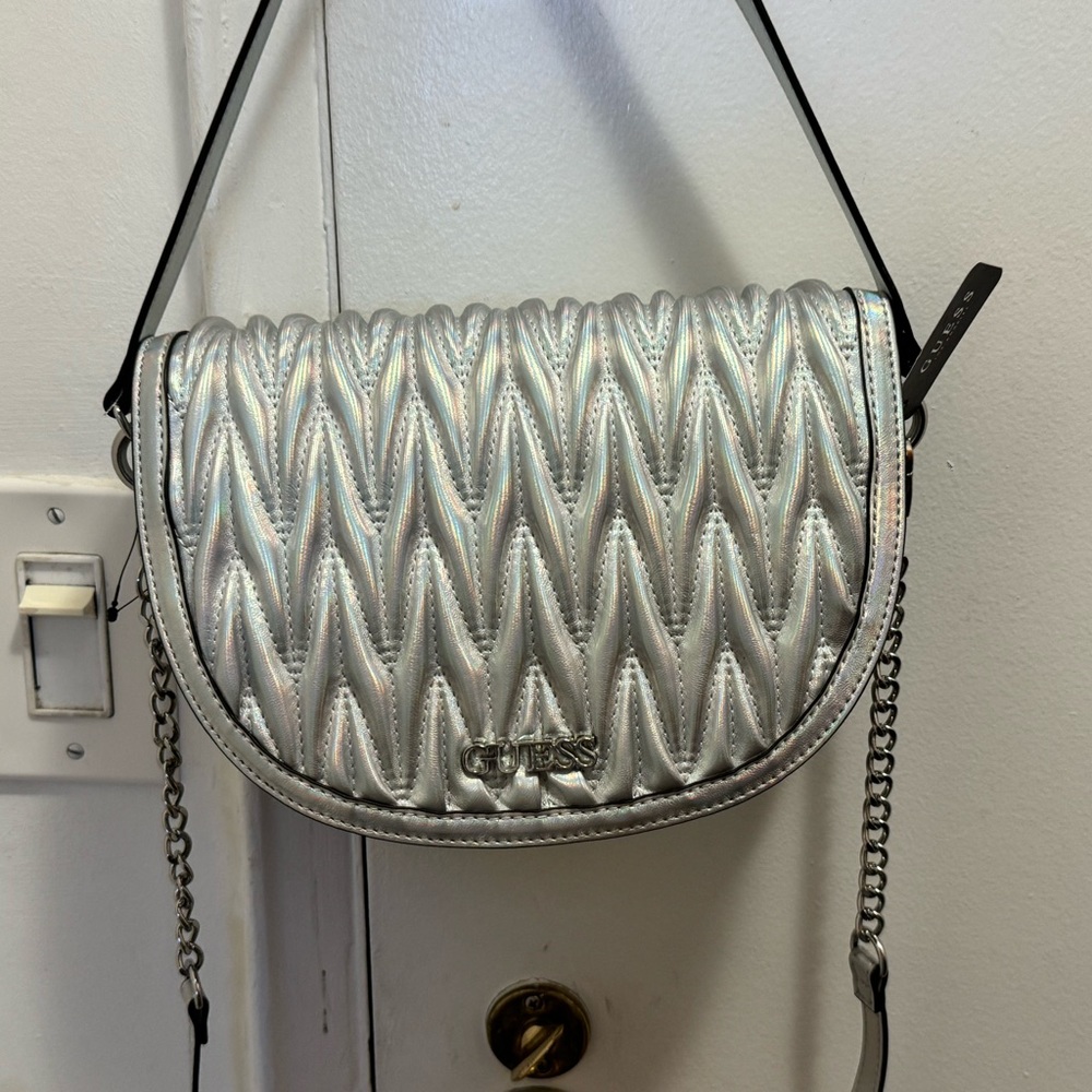 Guess metallic purse